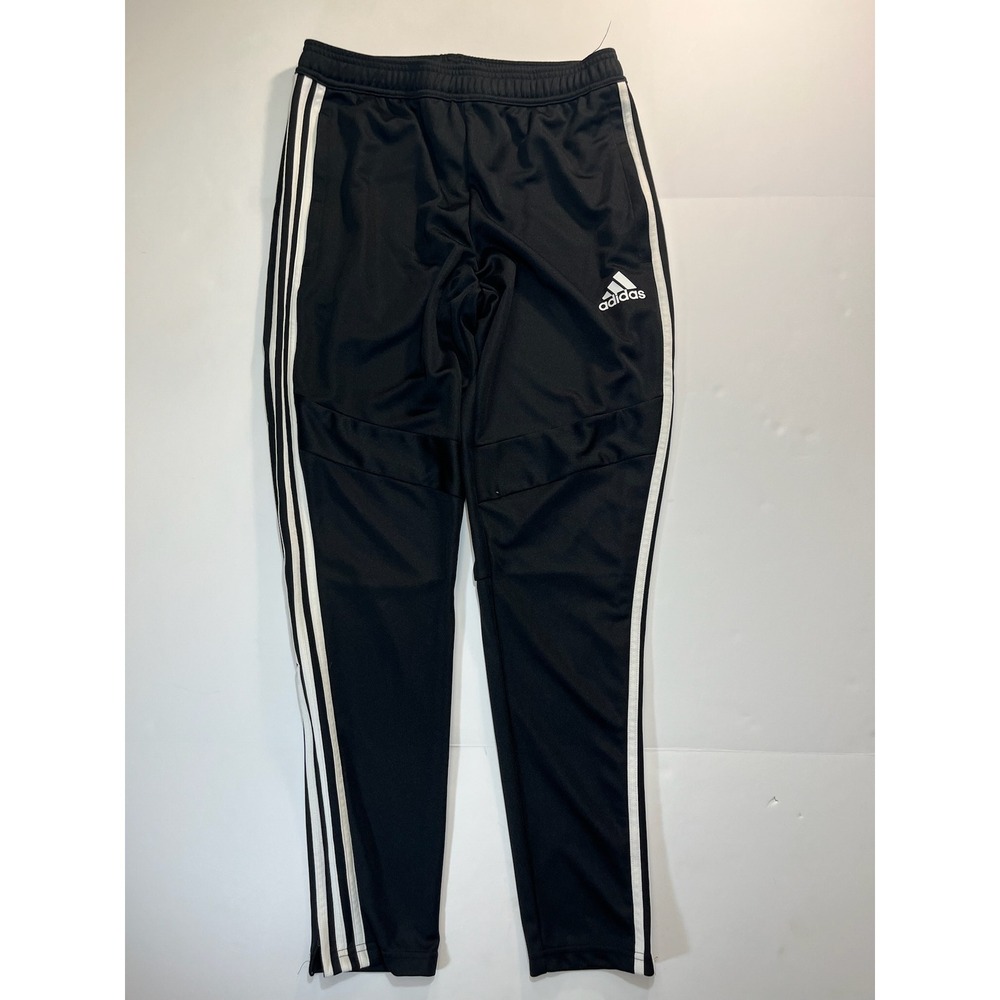 Adidas Climacool Mens Black White 3 Stripe Tapered Track Pants‎ M Athleisure Run